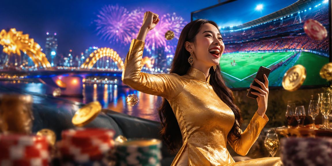 Không gian giải trí Đà Nẵng minh họa trải nghiệm jackpot trên mobile