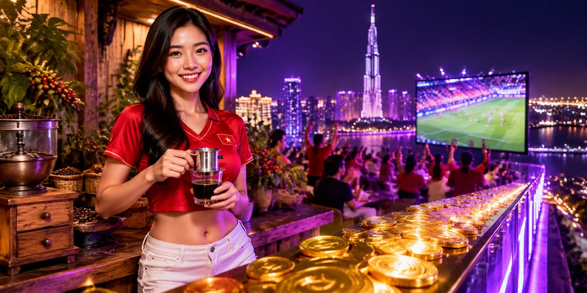 Người dùng tại TP Hồ Chí Minh xem bóng đá trong không khí cà phê