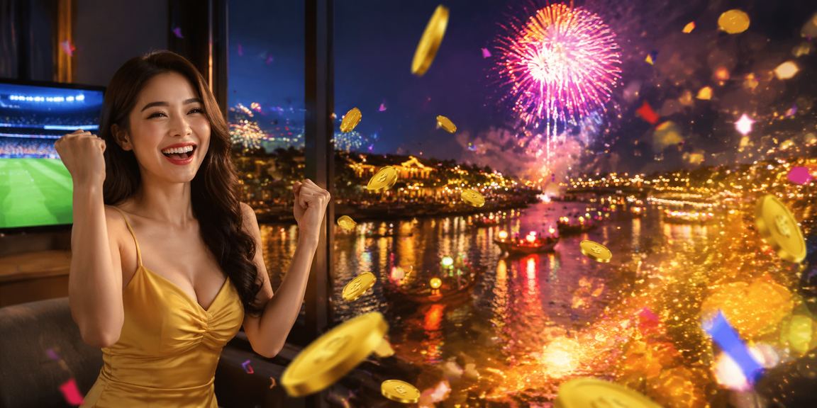 Không khí lễ hội Hội An gợi bối cảnh giao dịch trong giải trí trực tuyến